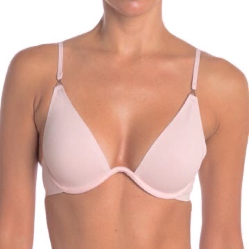 Free People Ari Underwire Bra 36B Light Pink NEW with Tags